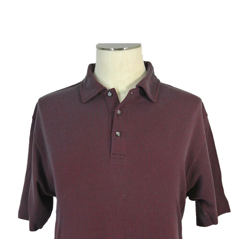 Nike Polo Shirt Mens M Purple Tiger Woods Golf Short Sleeve Regular Fit Sport - Picture 2 of 10